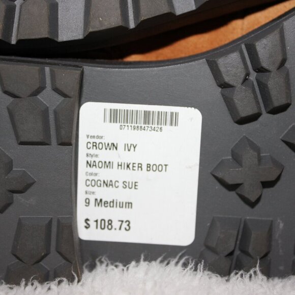Crown and Ivy Naomi Hiker Boot Size 9M - Picture 5 of 6